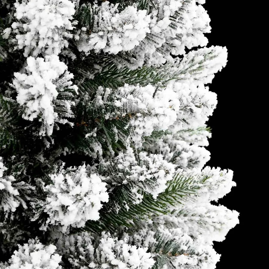 Sapin de Noël artificiel Blanc 120 cm PVC, métal et plastique - 8