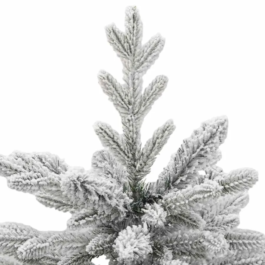 Sapin de Noël Artificiel à Branches Articulées Blanc 150 cm - 10