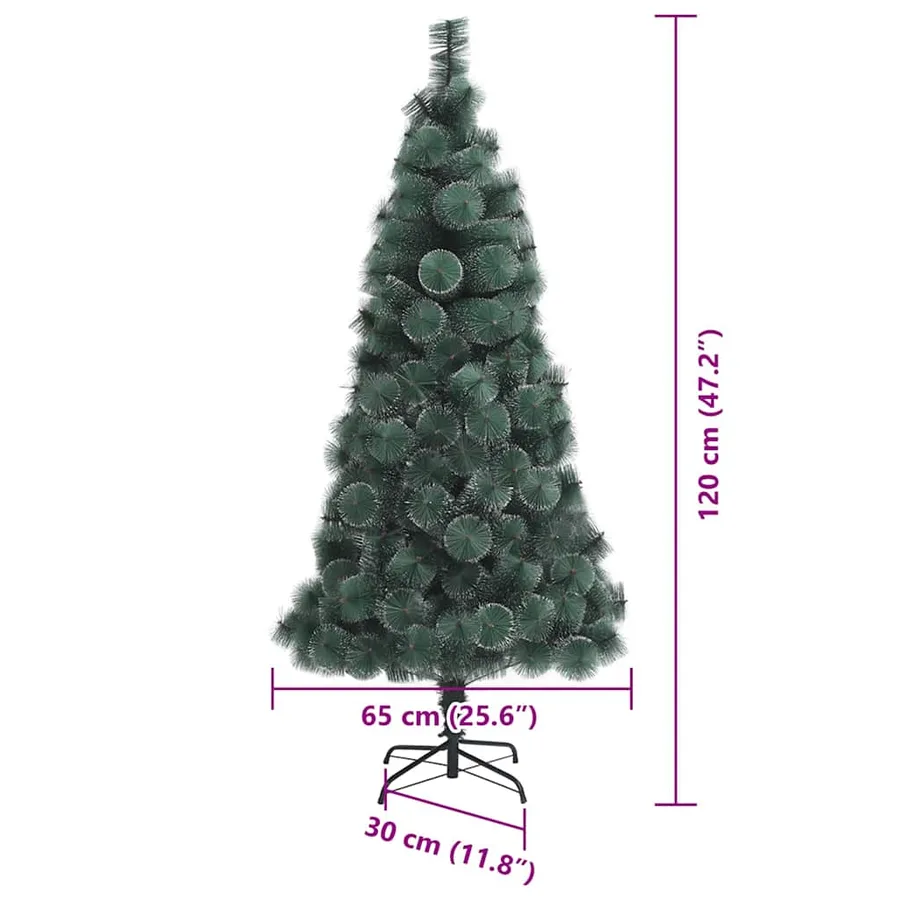 Arbre de Noël artificiel pré-éclairé avec ensemble de boules - 16
