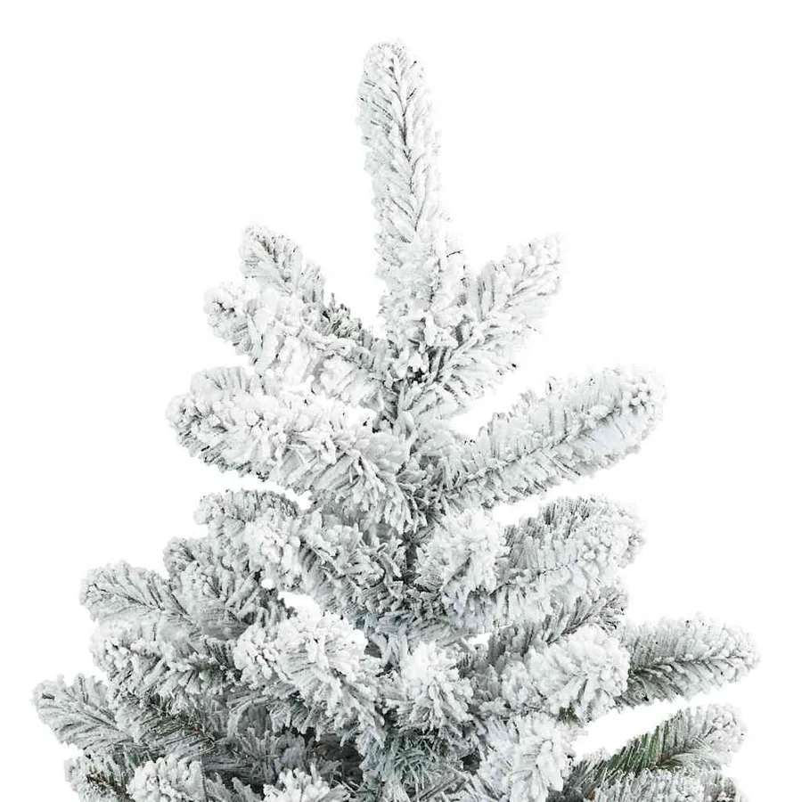 Sapin de Noël Artificiel à Branches Articulées Blanc 150 cm - 8