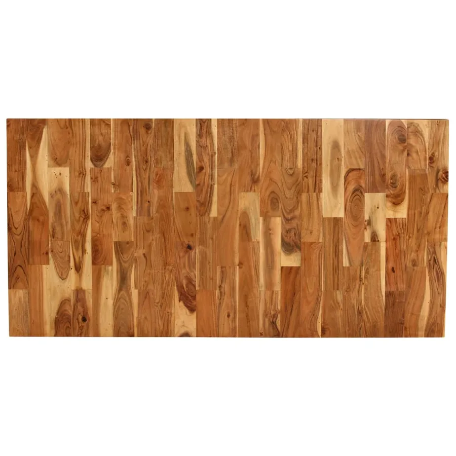 Table à manger Bois d'acacia massif et manguier 180x90x76 cm - 6