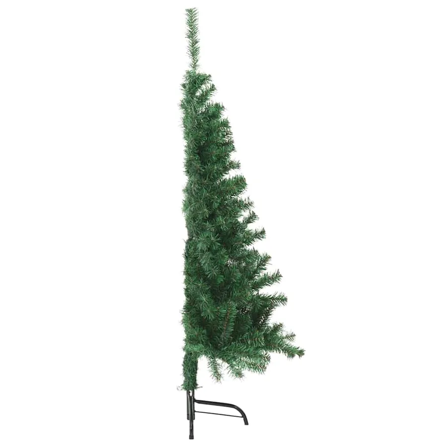 Sapin de Noël artificiel pré-éclairé Vert 120 cm PVC - 8