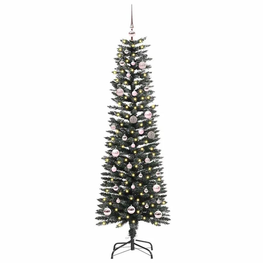 Sapin de Noël artificiel Vert 150 cm PVC, plastique et acier - 2
