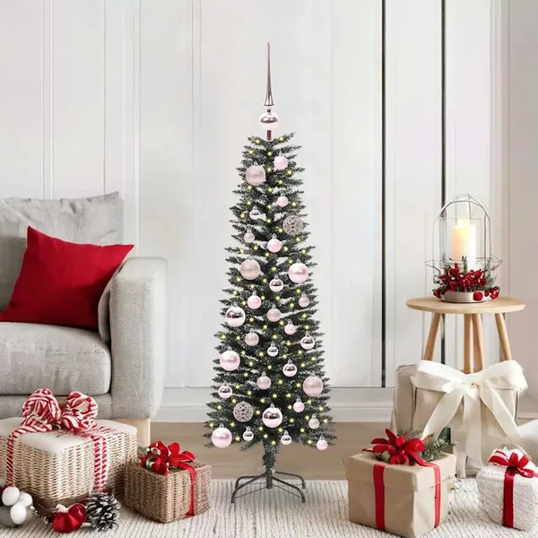 Sapin de Noël artificiel Vert 120 cm PVC, plastique et acier