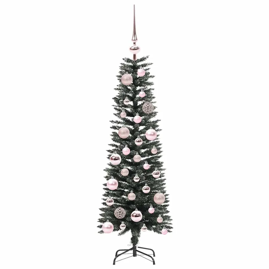 Sapin de Noël artificiel Vert 120 cm PVC, plastique et acier - 4