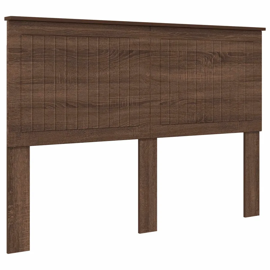 Tête de lit Chêne brun 140 cm Bois d'ingénierie - 2