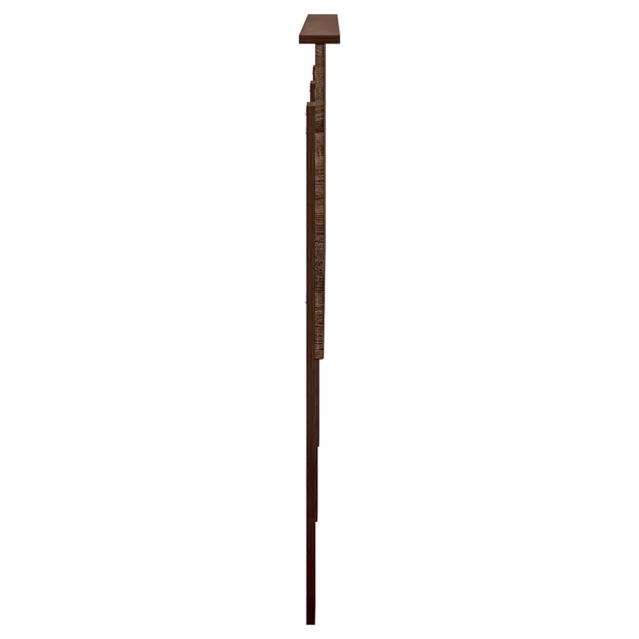 Tête de lit Chêne brun 140 cm Bois d'ingénierie - 5