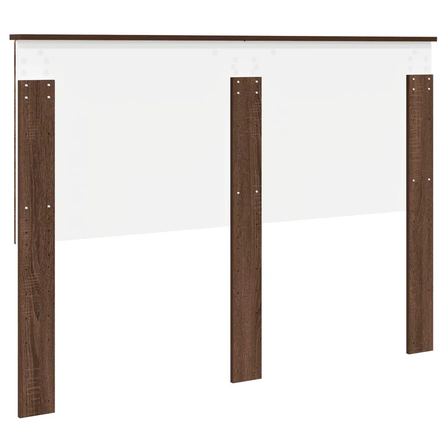 Tête de lit Chêne brun 140 cm Bois d'ingénierie - 6