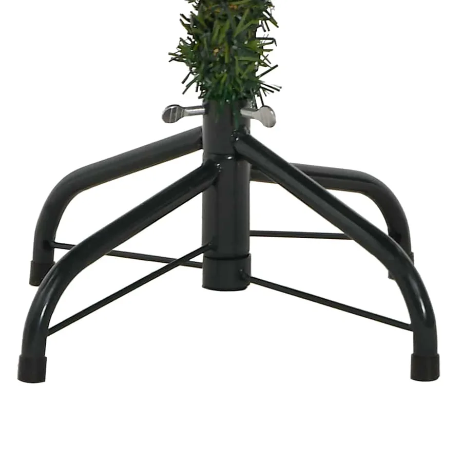 Sapin de Noël artificiel avec branches pliables et cônes 150 cm - 12