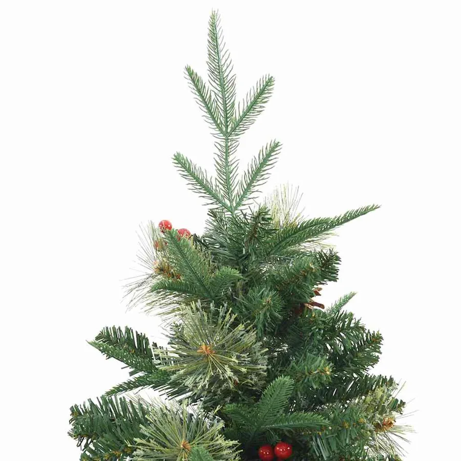 Sapin de Noël Artificiel à Branches Articulées Vert 120 cm - 11