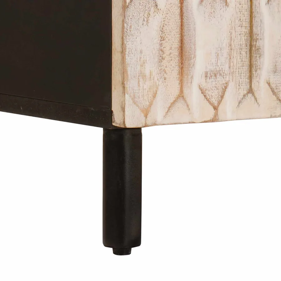 Meuble sous Lavabo de Salle de Bain Blanc 62 x 33 x 58 cm - 9