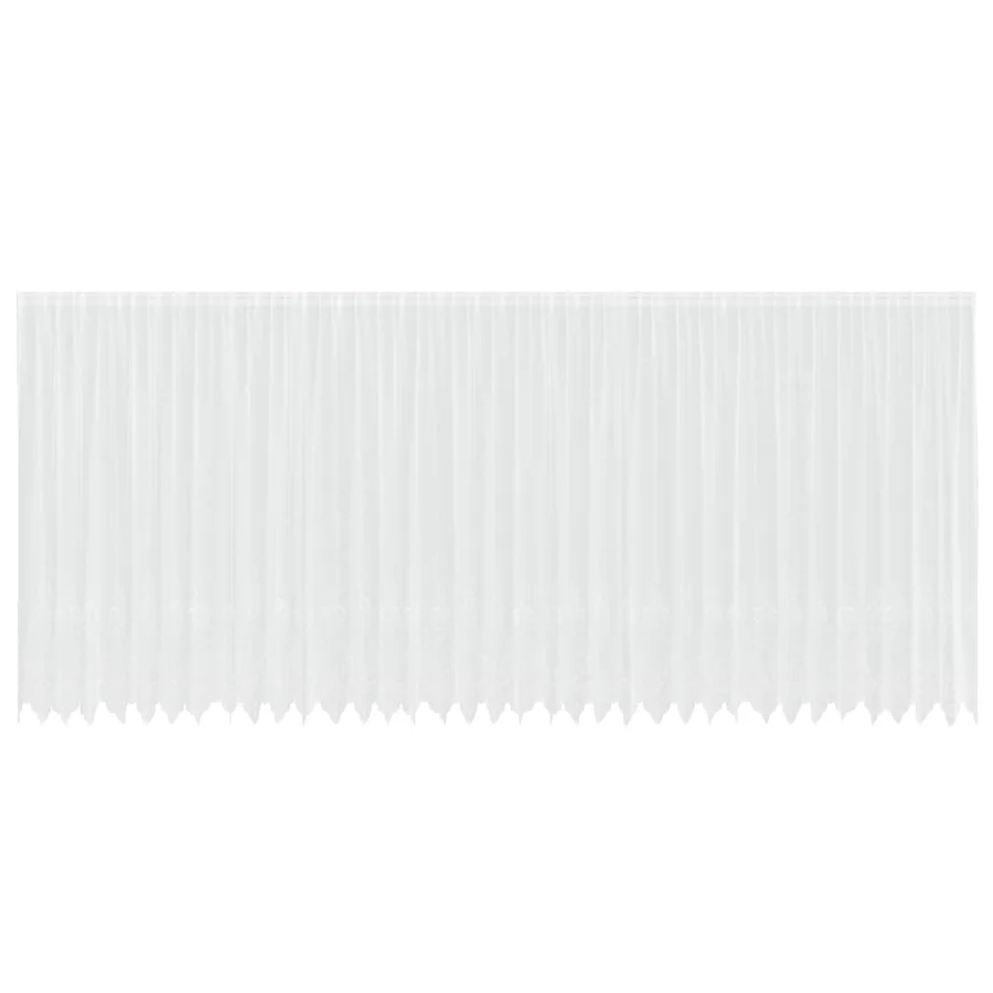 Rideau en Dentelle Blanc 900 x 240 cm Polyester - 2