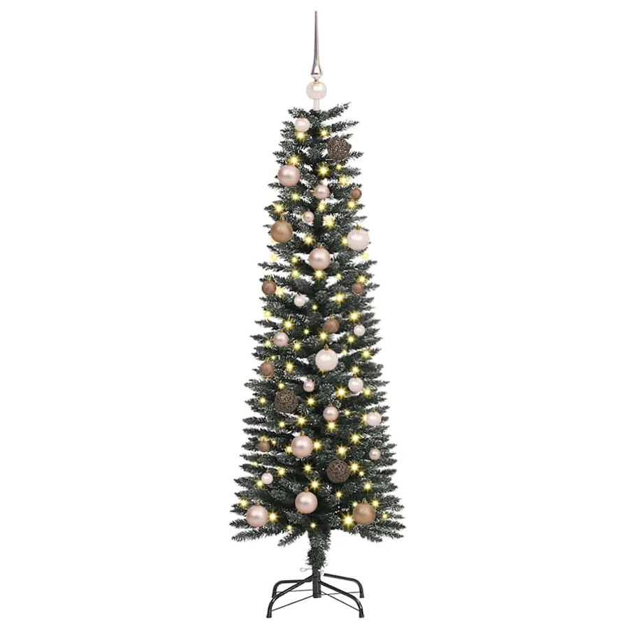 Sapin de Noël artificiel Vert 150 cm PVC, plastique et acier - 3