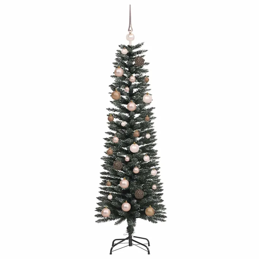 Sapin de Noël artificiel Vert 150 cm PVC, plastique et acier - 4