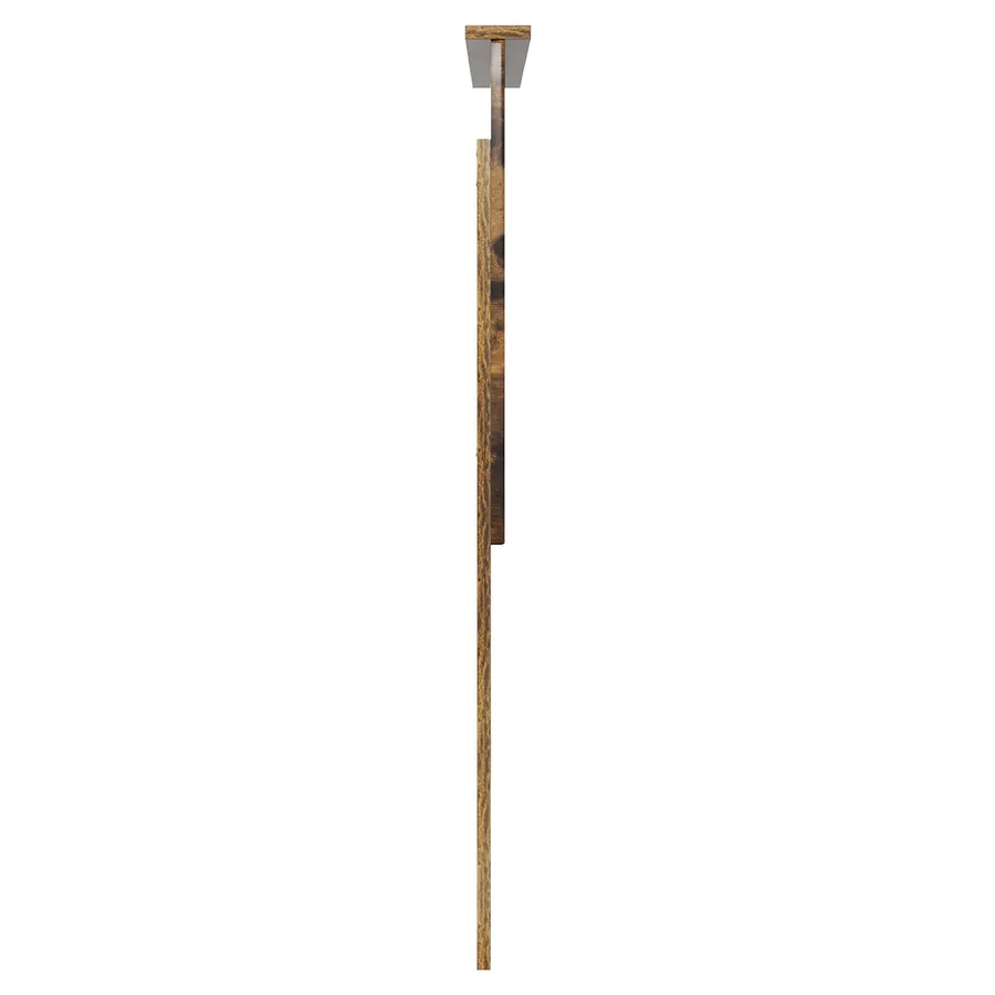 Tête de lit avec tête de lit Chêne fumé 90 cm Bois d'ingénierie - 5
