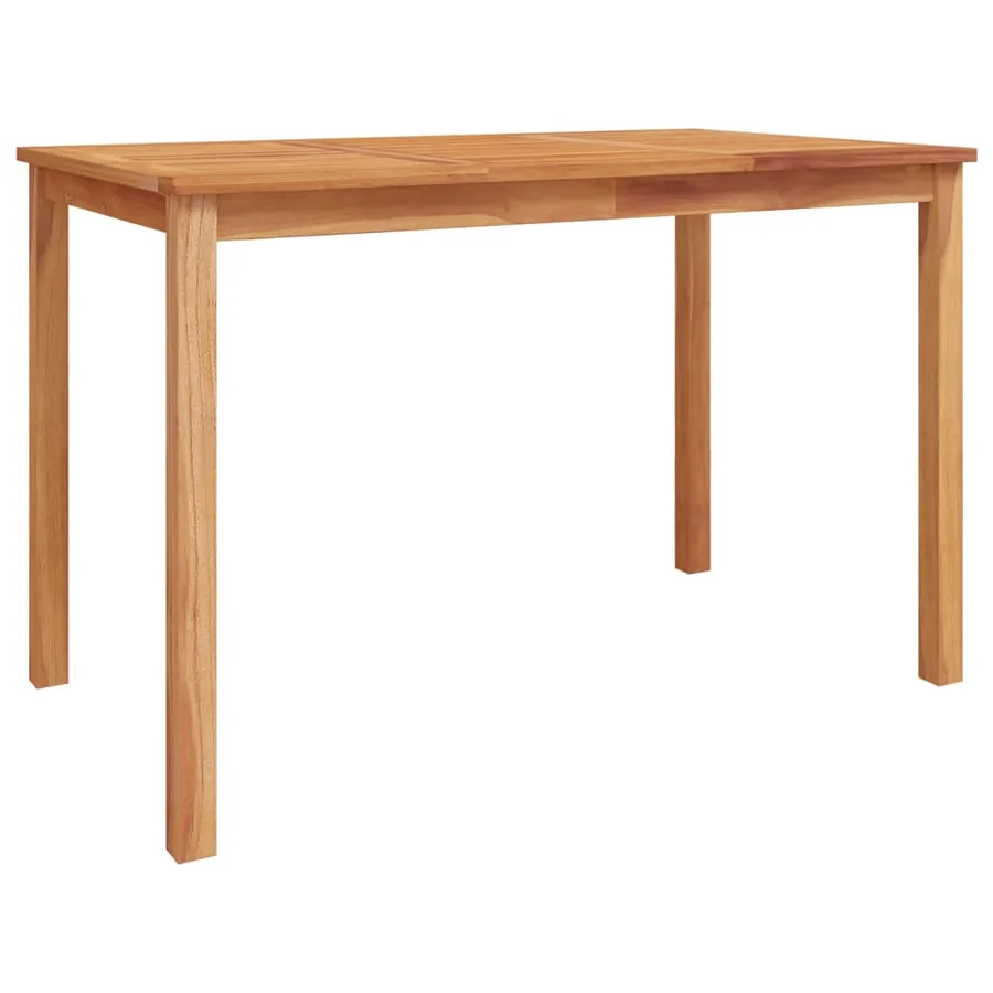 Ensemble à manger de jardin 5pcs Bois de teck massif - 7