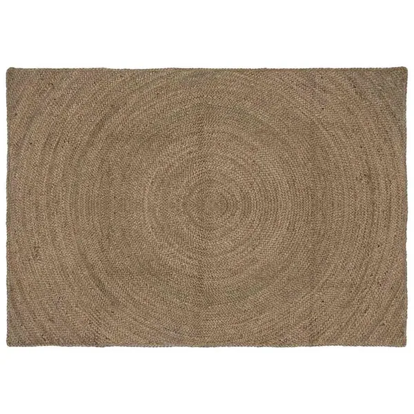 Tapis de surface Gris 120 x 170 cm Jute