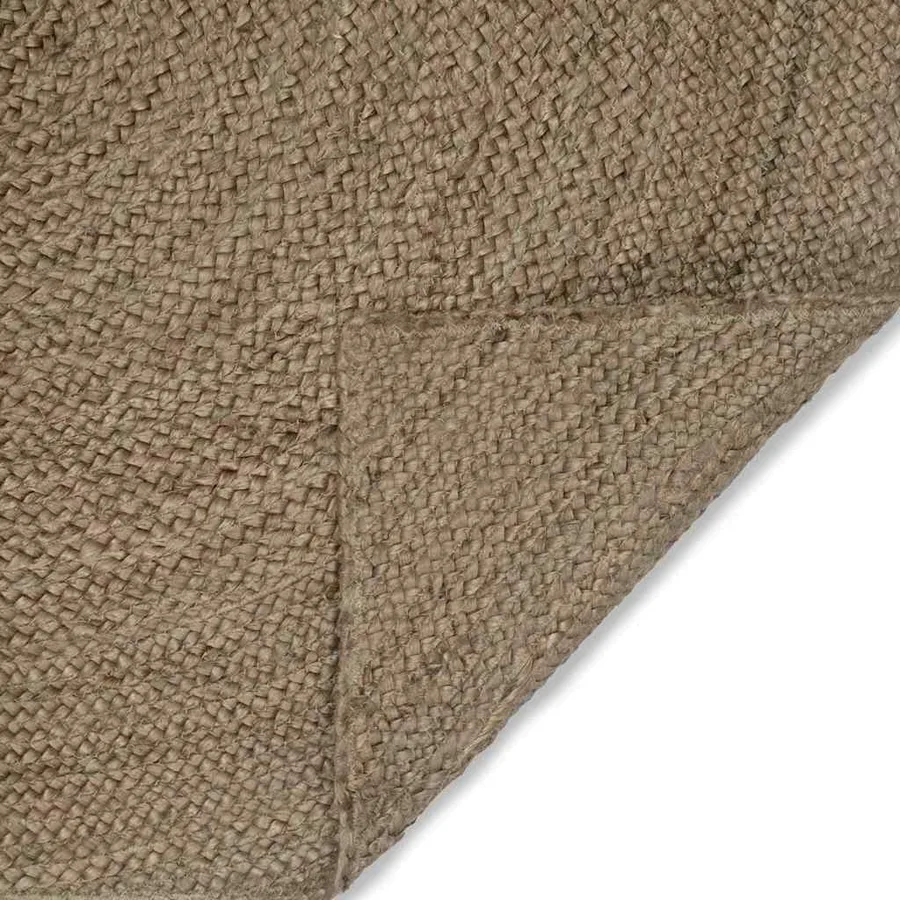 Tapis de surface Gris 80 x 250 cm Jute - 2