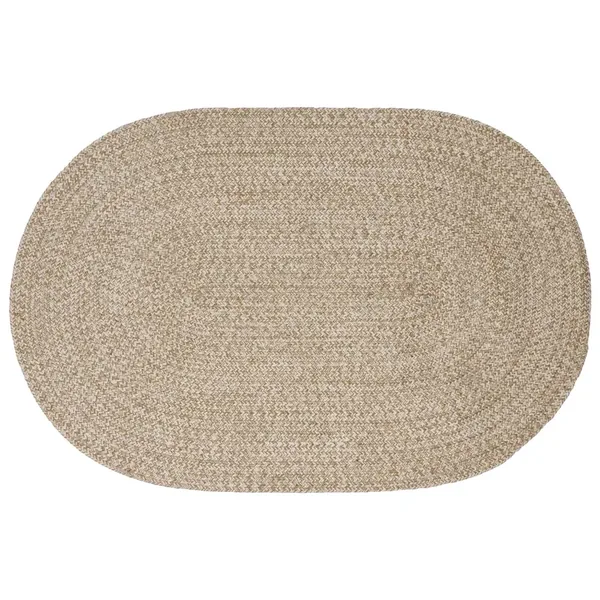 Tapis de surface Blanc 122 x 183 cm Jute