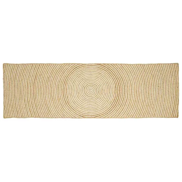 Tapis de surface Blanc 80 x 250 cm Jute