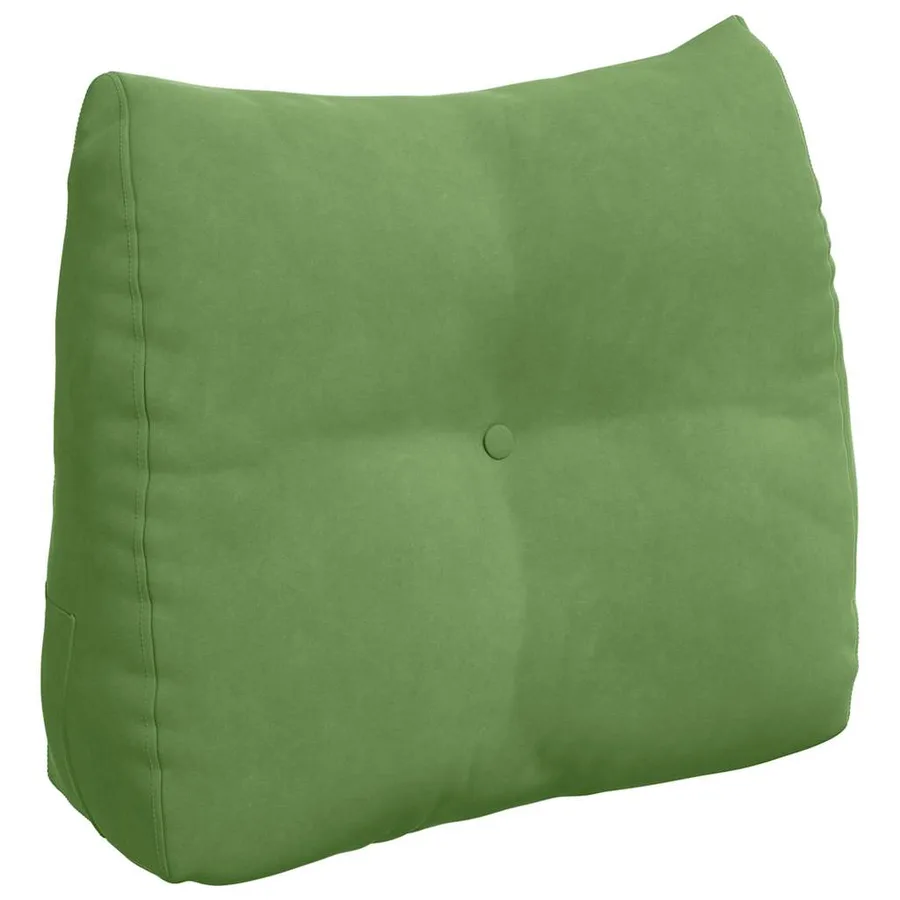 Coussin de Dos Vert clair 60 x 24 x 50 cm Velours - 2