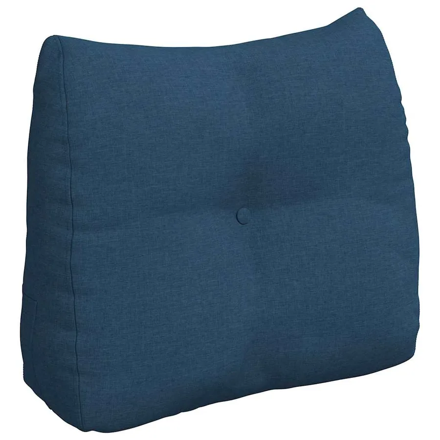 Coussin de Dos Bleu 60 x 24 x 50 cm tissu - 2
