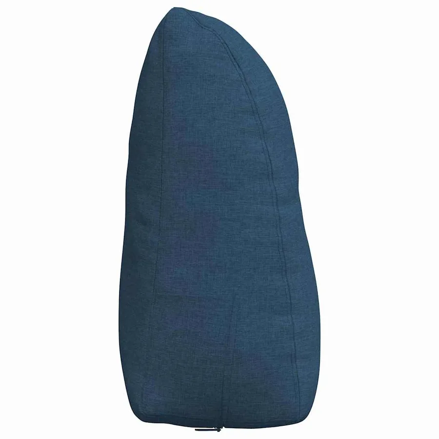 Coussin de Dos Bleu 60 x 24 x 50 cm tissu - 7