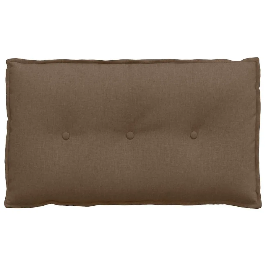 Coussin de Dos Marron 80 x 19 x 50 cm tissu - 5