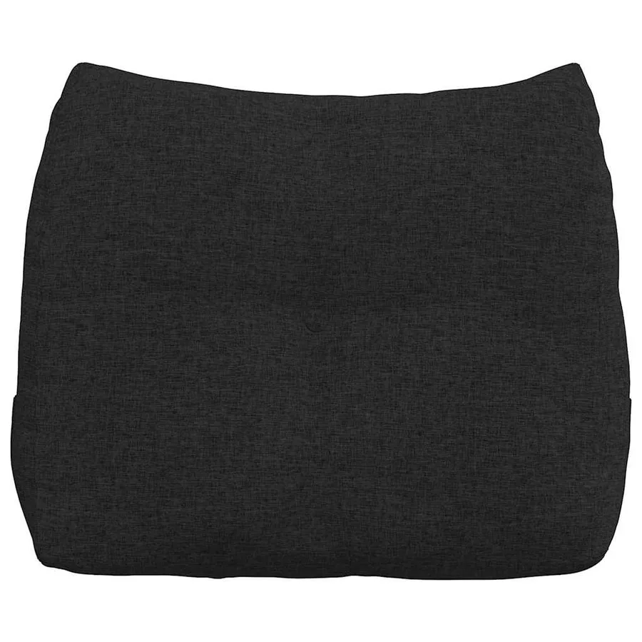 Coussin de Dos Noir 60 x 24 x 50 cm tissu - 6
