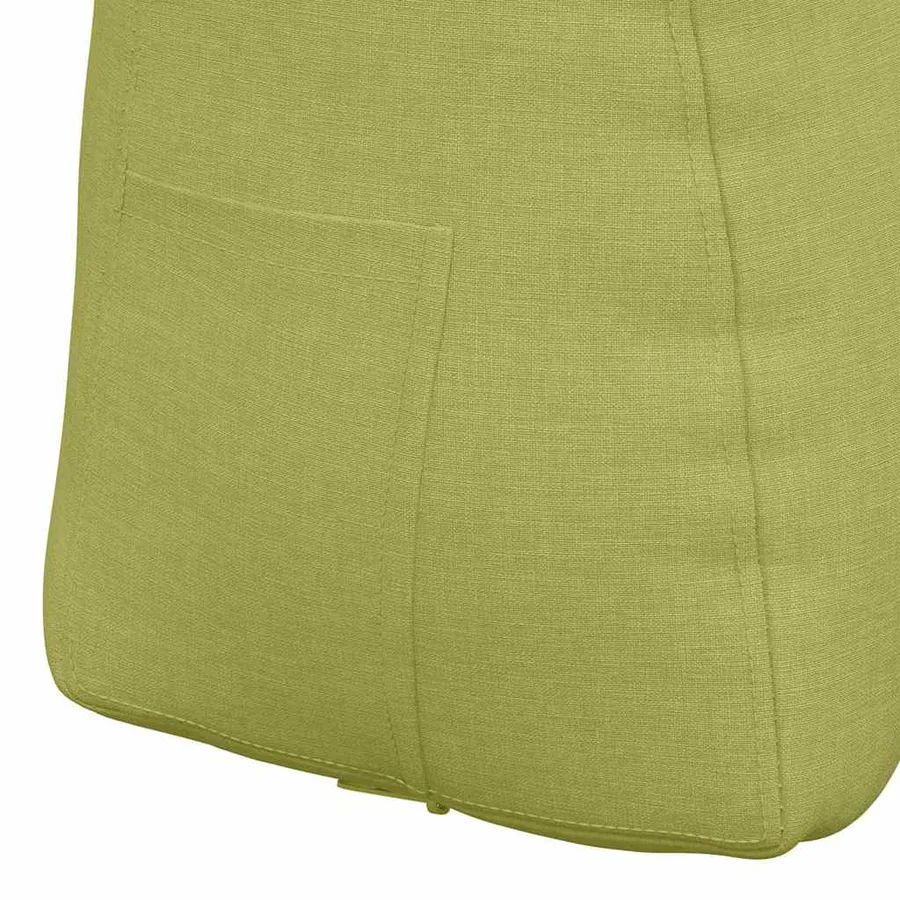 Coussin de Dos Vert clair 45 x 24 x 50 cm tissu - 9
