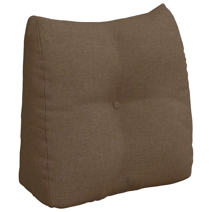 Coussin de Dos Marron 45 x 24 x 50 cm tissu - 2