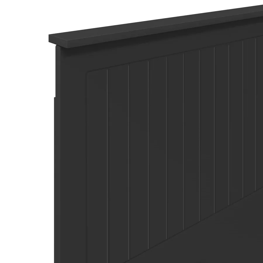 Tête de lit avec tête de lit Chêne noir 90 cm Bois d'ingénierie - 7