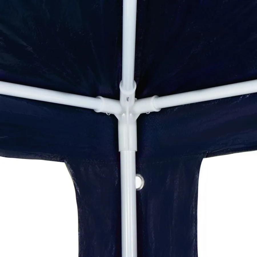 Tente de réception 3x6 m PE Bleu - 4