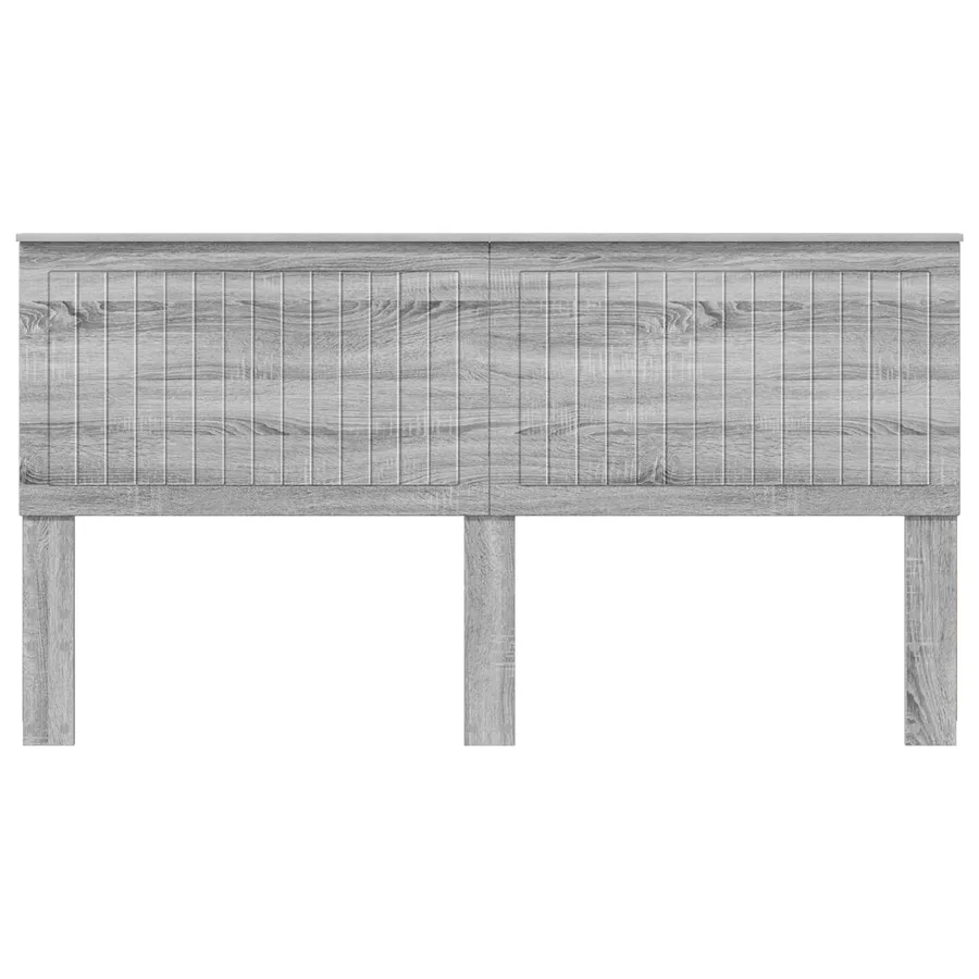 Tête de lit Gris Sonoma 180 cm Bois d'ingénierie - 4