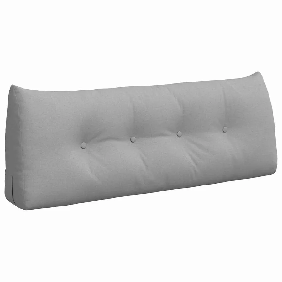 Coussin de Dos Gris nuage 120 x 24 x 50 cm tissu - 2