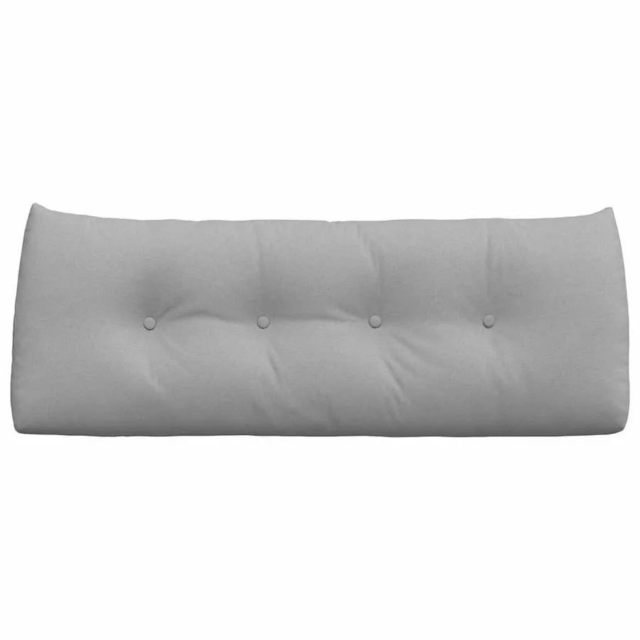 Coussin de Dos Gris nuage 120 x 24 x 50 cm tissu - 6