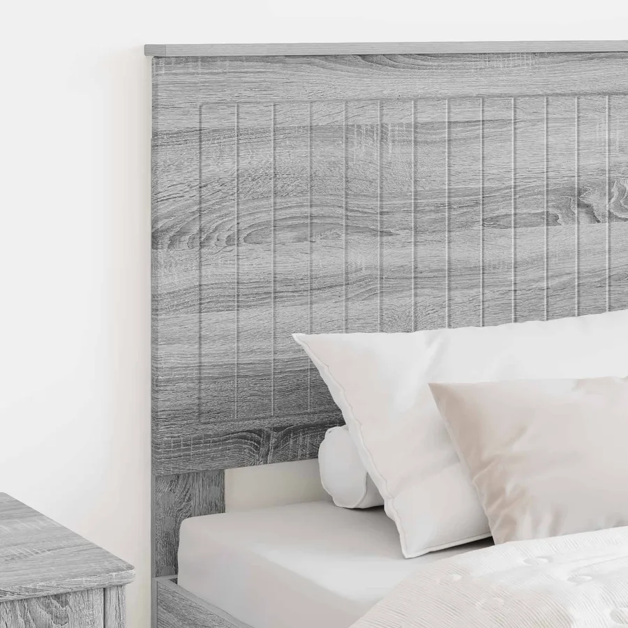 Tête de lit Gris Sonoma 80 cm Bois d'ingénierie - 3