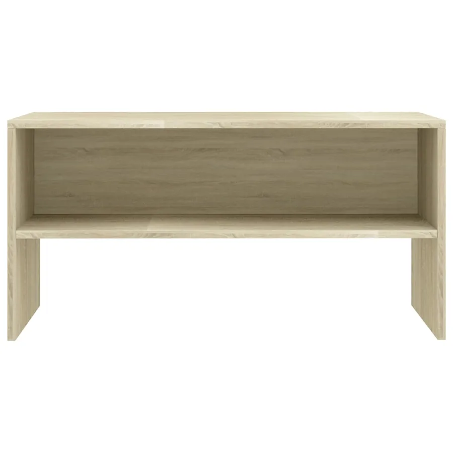 Meuble TV Chêne sonoma 80x40x40 cm Bois d’ingénierie - 4