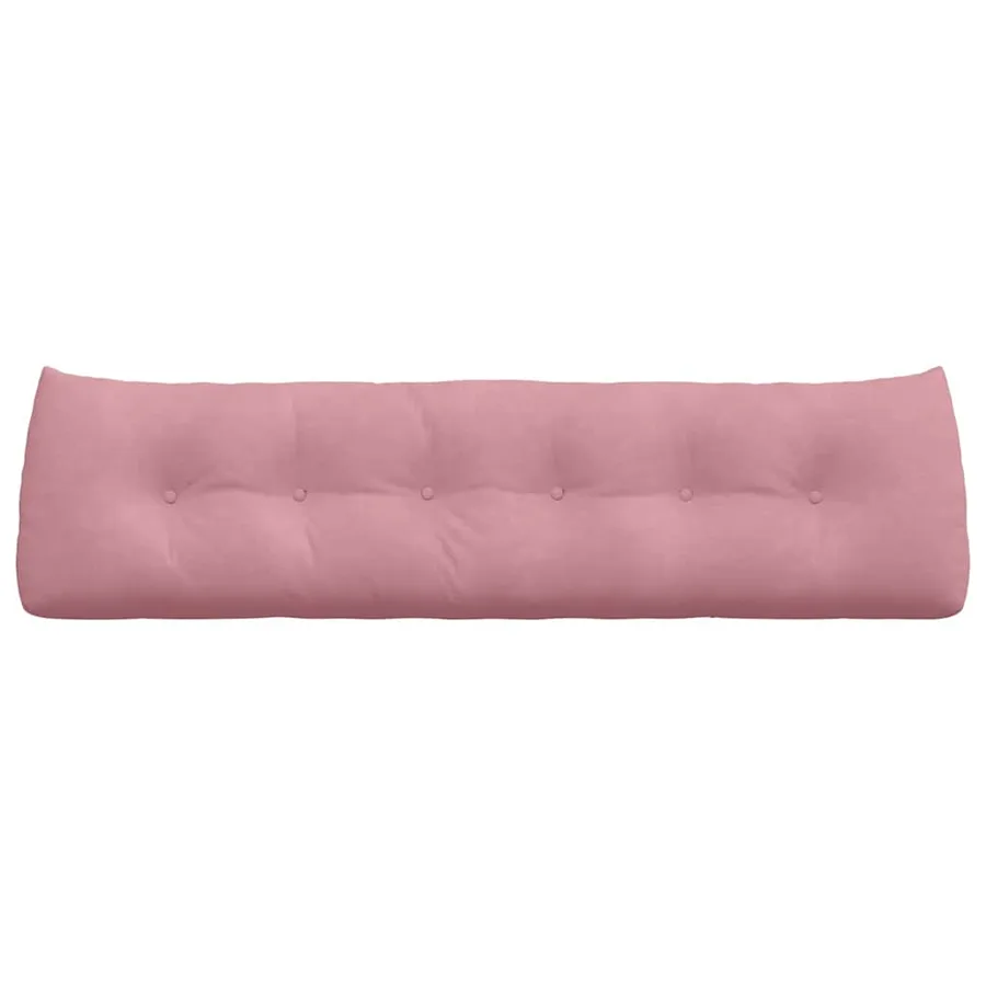 Coussin de Dos Rose 180 x 24 x 50 cm Velours - 6