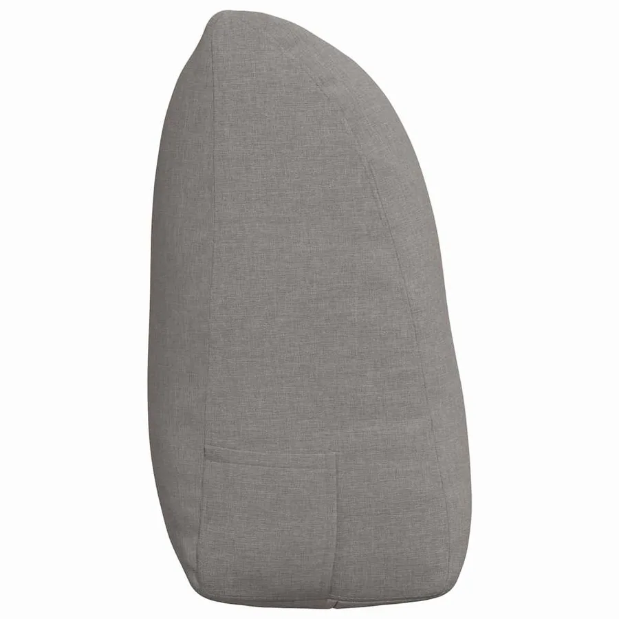 Coussin de Dos Taupe 120 x 24 x 50 cm tissu - 7