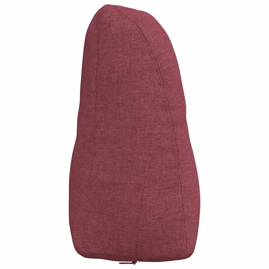Coussin de Dos Bordeaux 80 x 24 x 50 cm tissu - 7
