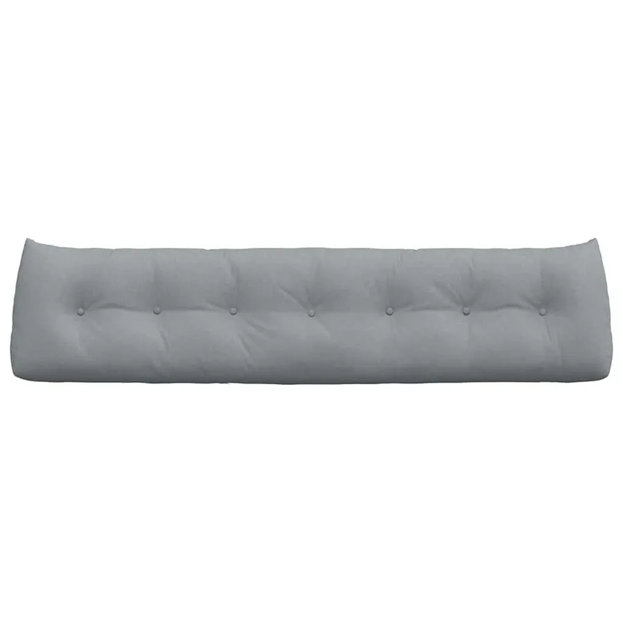 Coussin de Dos Gris clair 200 x 24 x 50 cm tissu - 6