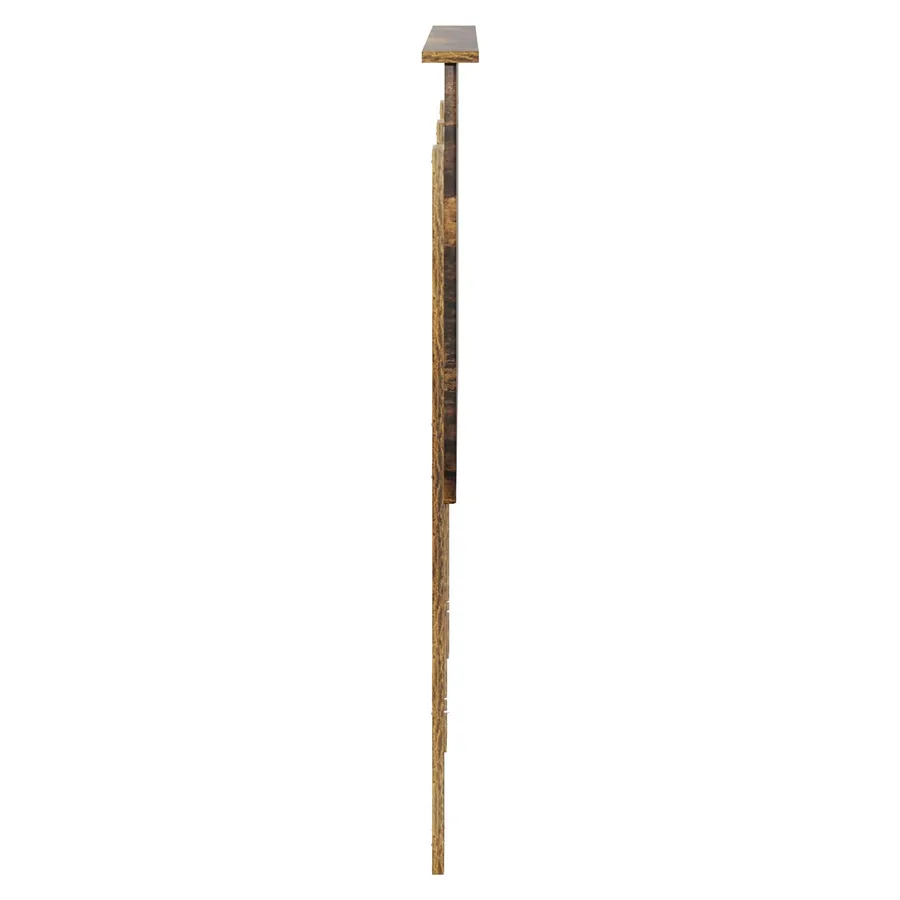 Tête de lit Chêne Fumé 100 cm Bois d’ingénierie - 5