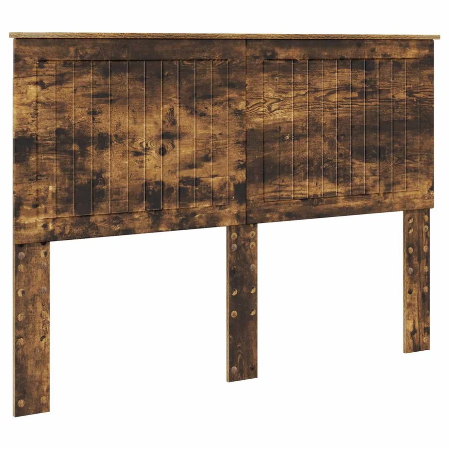 Tête de lit Chêne fumé 140 cm Bois d'ingénierie - 2