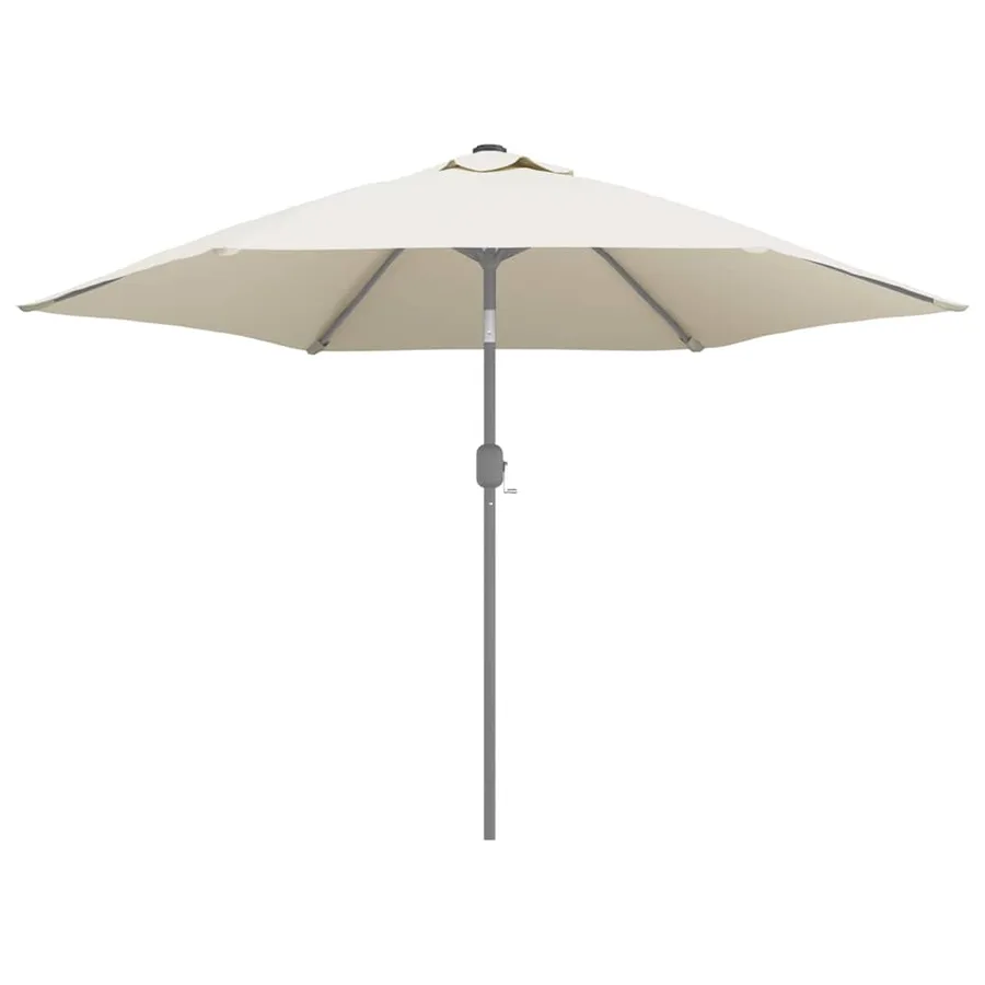Replacement Fabric for Outdoor Parasol White 300 cm - 4