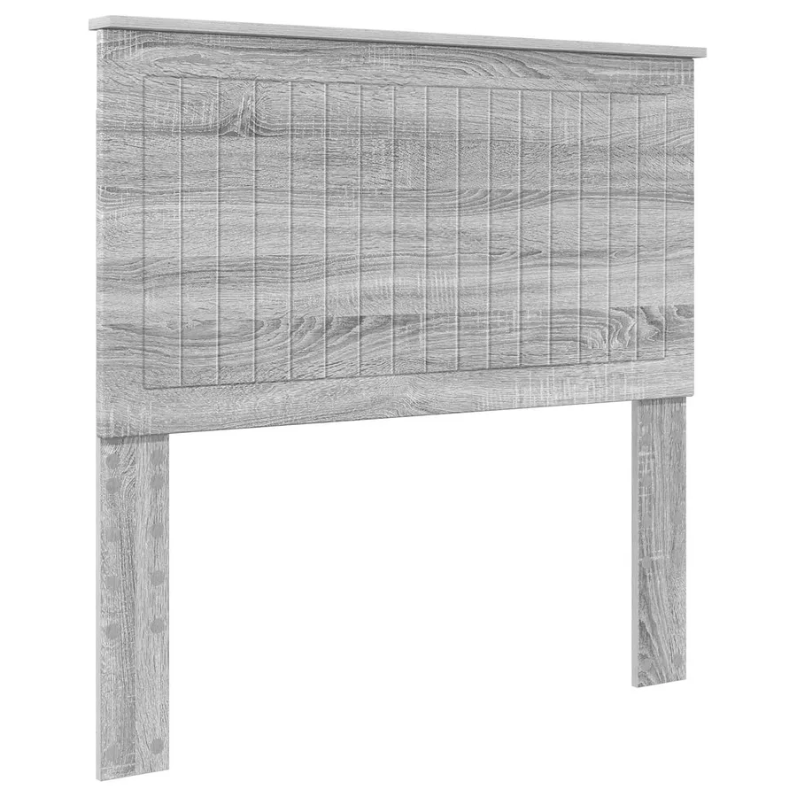 Tête de lit Gris Sonoma 100 cm Bois d'ingénierie - 2