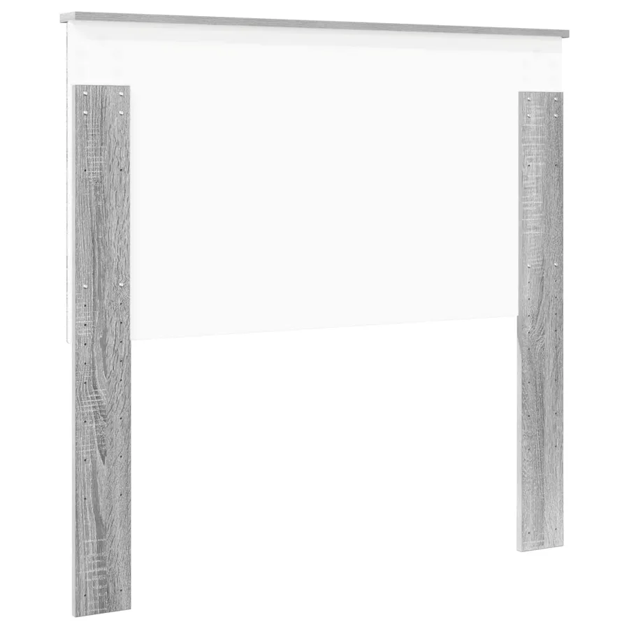 Tête de lit Gris Sonoma 100 cm Bois d'ingénierie - 6