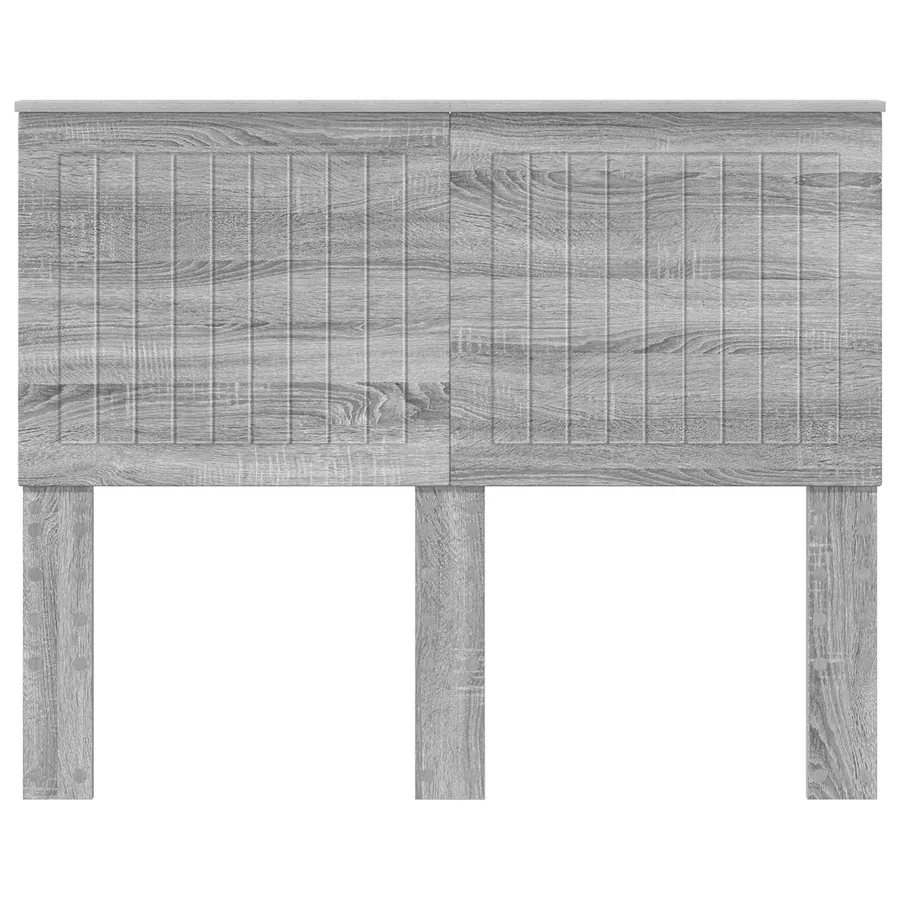 Tête de lit Gris Sonoma 120 cm Bois d'ingénierie - 4