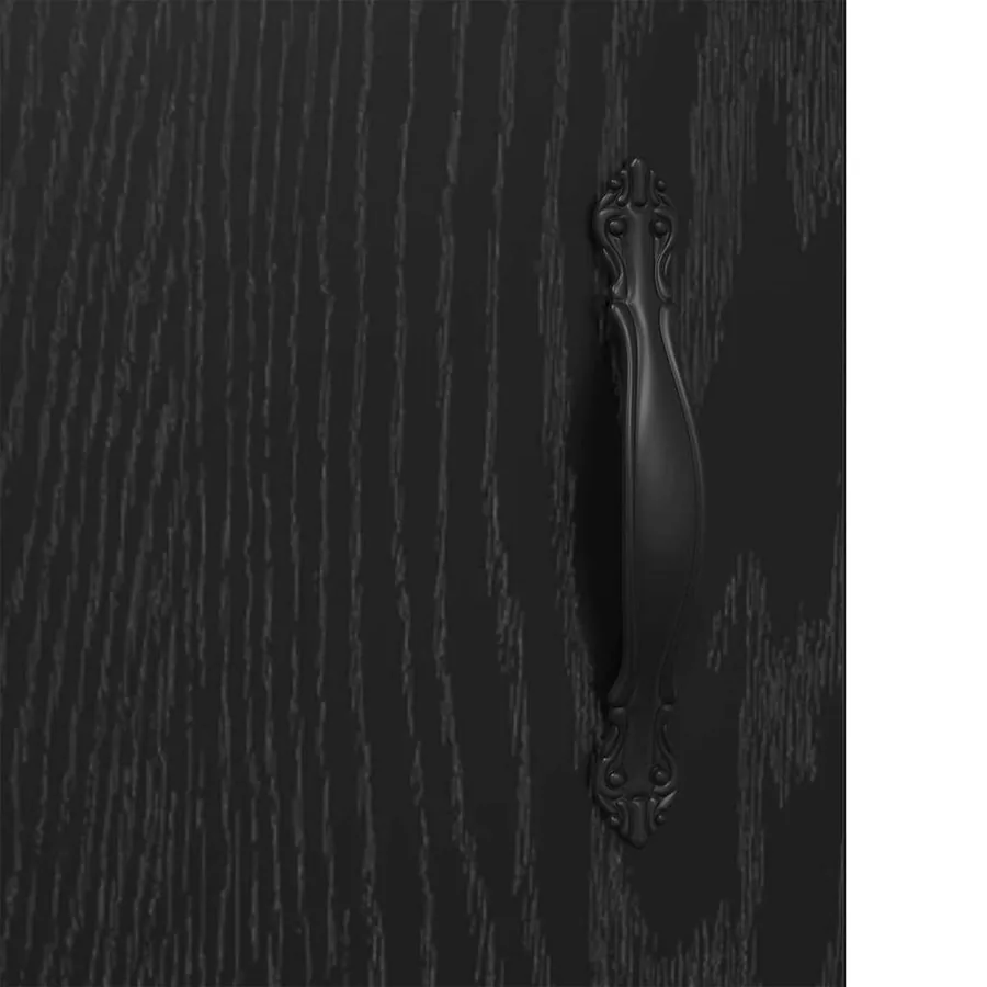 Haut Armoire Chêne noir 69,5 x 34 x 180 cm Bois d'ingénierie - 13