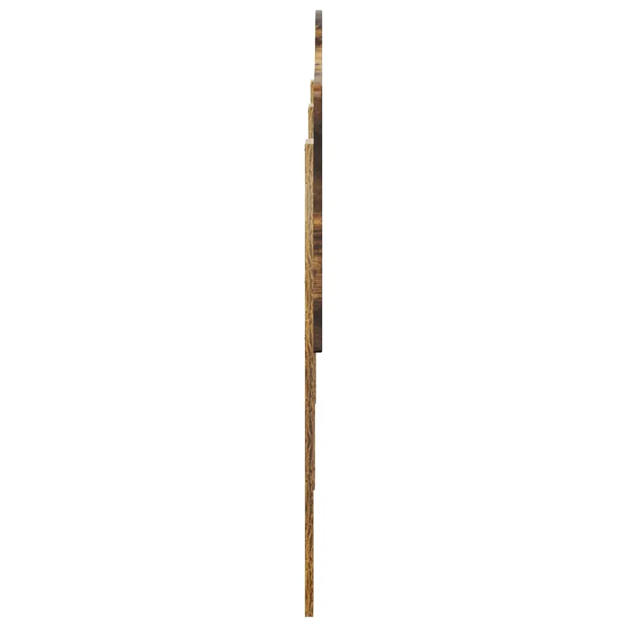 Tête de lit Chêne fumé Bois d'ingénierie - 5